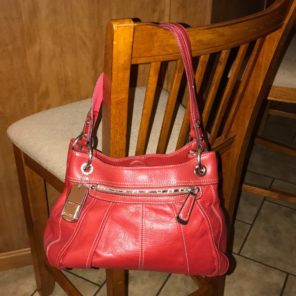 Tignanello leather shoulder bag
